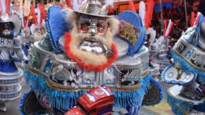 Danzarines de la morenada Mejillones