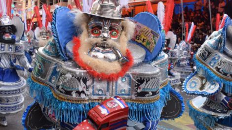 Danzarines de la morenada Mejillones