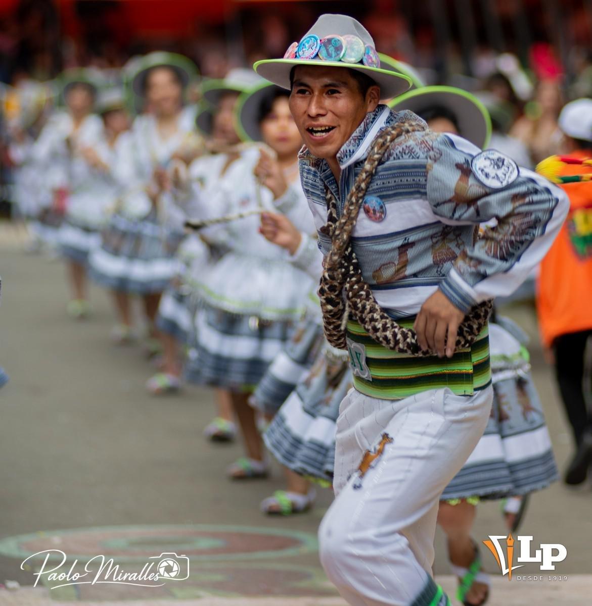danzarín del carnaval de Oruro