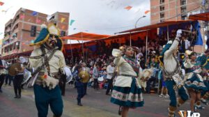 La LLamerada reflejo del altiplano Boliviano