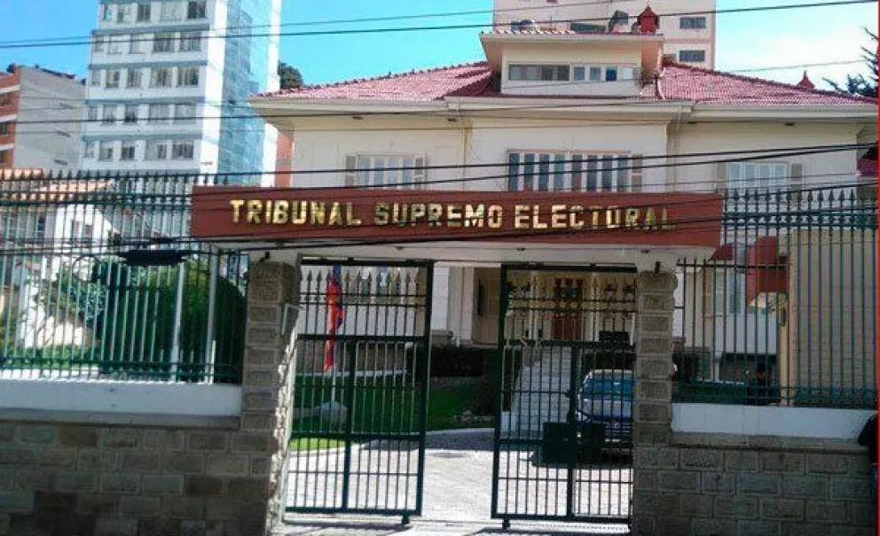 Las instalaciones del Tribunal Supremo Electoral (TSE)