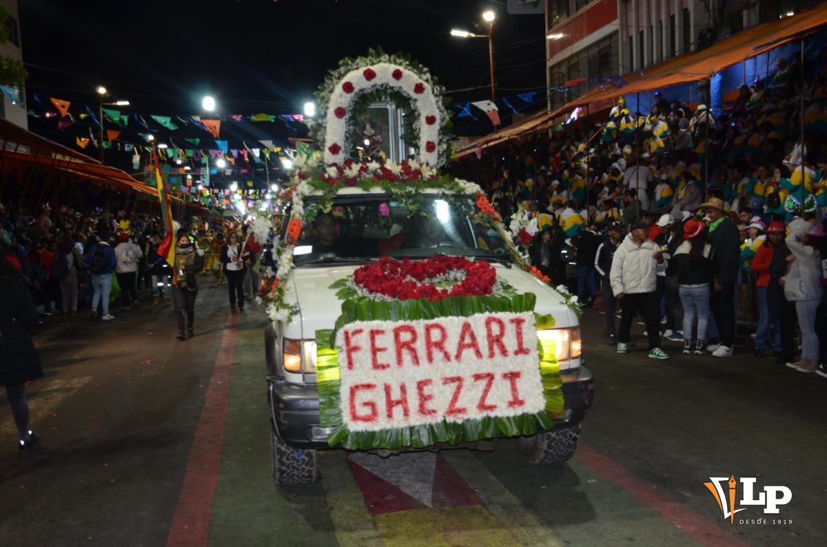 carnaval de Oruro 2026,Morenada Ferrari Ghezzi