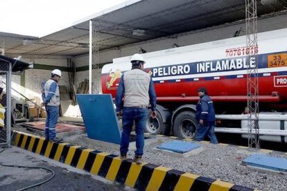 abastecimiento de gasolina
