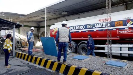 abastecimiento de gasolina