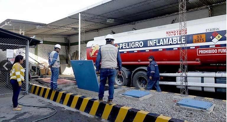 abastecimiento de gasolina