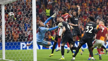 El Galatasaray no desaprovechó las oportunidades de gol que se les presentó en el partido