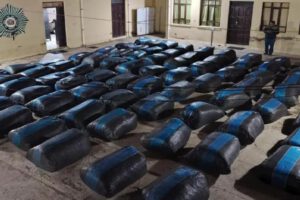 bolsa negras y azules