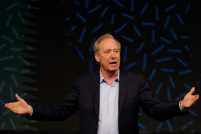 Presidente de Microsoft Brad Smith
