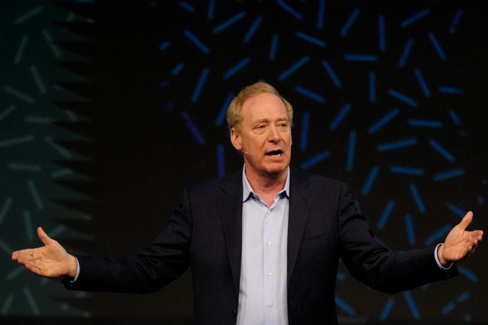 Presidente de Microsoft Brad Smith