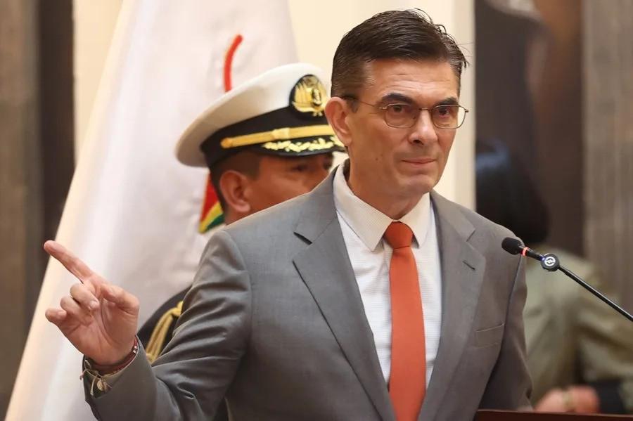 El Presidente de Bolivia, Rodrigo Paz