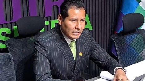 El fiscal departamental de La Paz, Luis Carlos Torrez