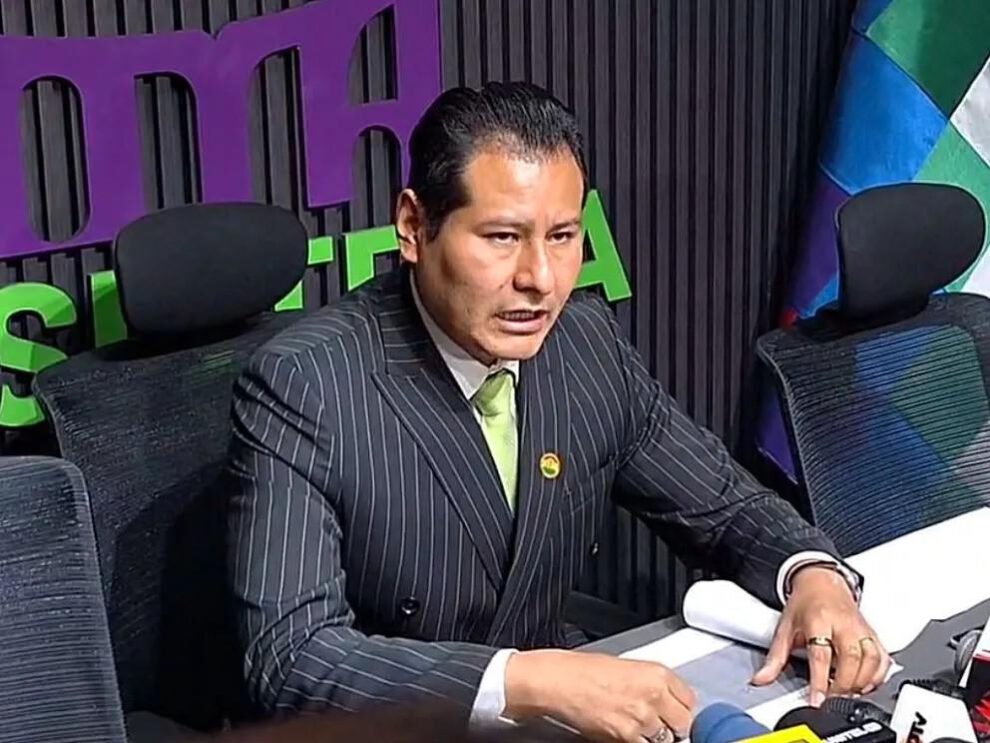 El fiscal departamental de La Paz, Luis Carlos Torrez