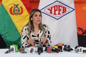 Gabriela Delgadillo Salazar, exgerente de Productos Derivados e Industrializados de YPFB