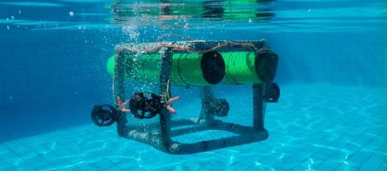 Aparato presentado por estudiantes bolivianos