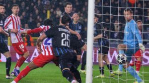 resumen partido atlético brujas, goles atlético de madrid club brujas, análisis partido atlético de madrid club brujas, julián lvarez