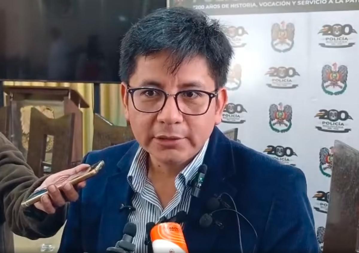 secretario general de la Alcaldía de Sucre, Osmar Vargas