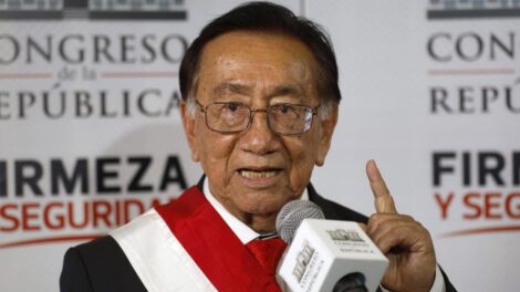 presidente interino de Perú José María Balcázar