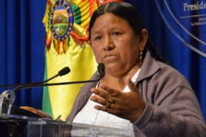 La exministra figura como sindicada en el caso Fondo Indigena