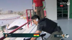 Efectivo de la Policía Boliviana demuestra su destreza