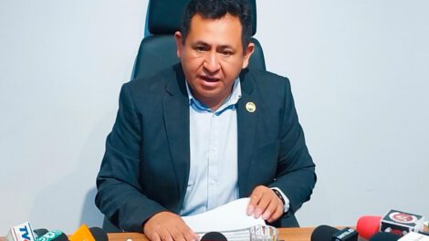 El fiscal departamental, Osvaldo Tejerina