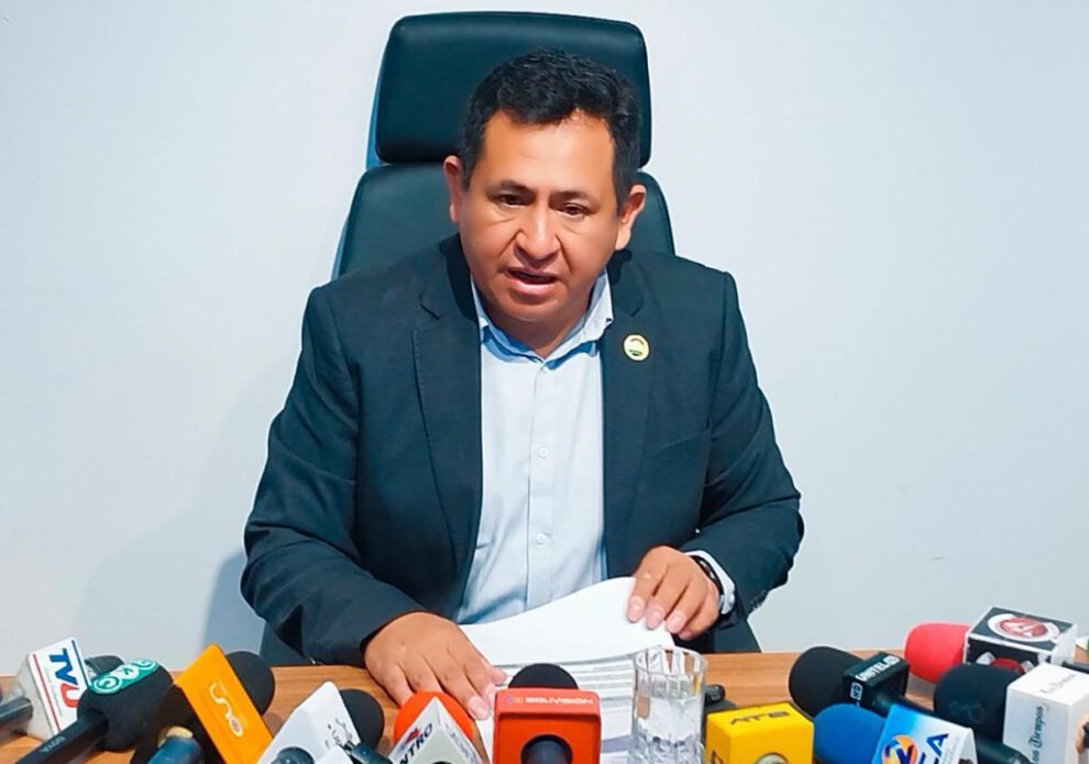 El fiscal departamental, Osvaldo Tejerina