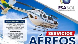 La oferta de servicios de la empresa estatal de helicópteros