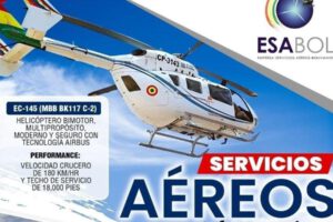 La oferta de servicios de la empresa estatal de helicópteros
