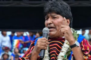 Ex-presidente Evo Morales se manifiesta en Chimoré