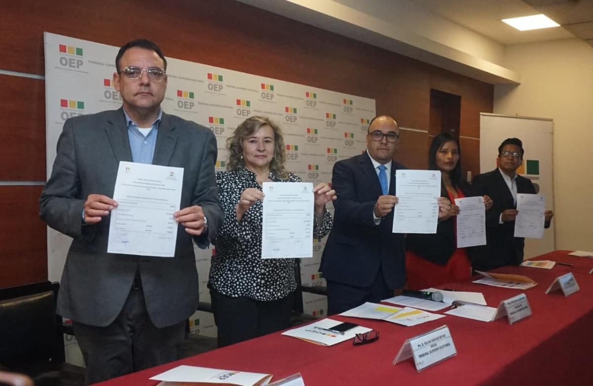 Vocales del tribunal supremo electoral 2026
