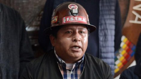 Exejecutivo de la COB, Juan Carlos Huarachi, fue trasladado a Chonchocoro