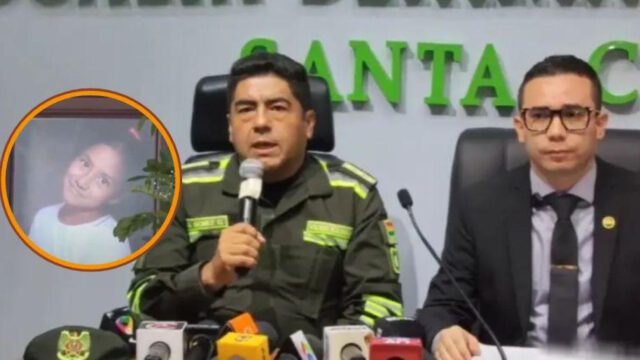 El acusado fue trasladado a dependencias de la Fuerza Especial de Lucha Contra el Crimen (Felcc)