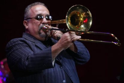 El trombonista Willie Colón en una presentación