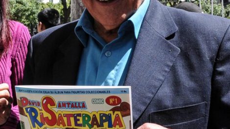 Santalla fue uno de los máximos exponentes del humor en Bolivia