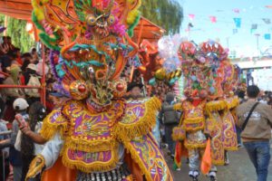 Diablada realizado su recorrido