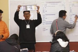 Jurados electorales durante un proceso electoral