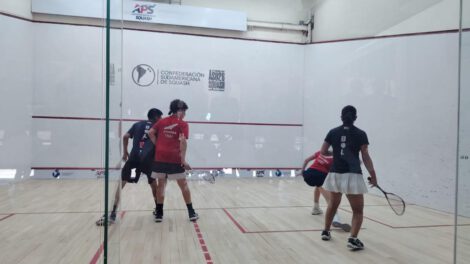 Sudamericano de squash, Michelle Arnez, Alvin Ríos, Squash Oruro