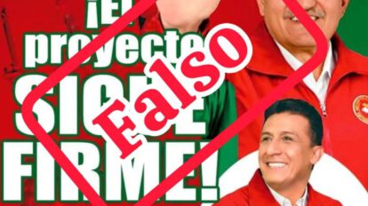 imagen falsa de candidatura del Mcsfa