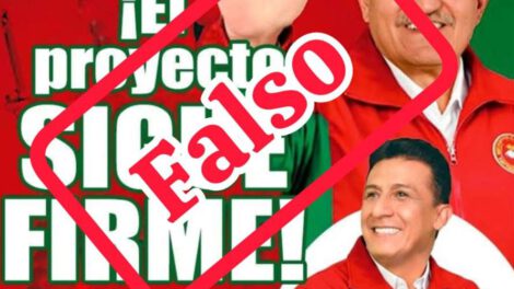 imagen falsa de candidatura del Mcsfa