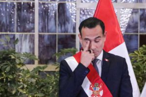 José Jerí expresidente de Perú