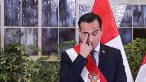 José Jerí expresidente de Perú