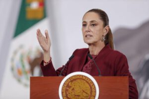 La presidenta de México, Claudia Sheinbaum, aseguró este lunes se registra más tranquilidad en la ciudad