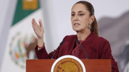La presidenta de México, Claudia Sheinbaum, aseguró este lunes se registra más tranquilidad en la ciudad