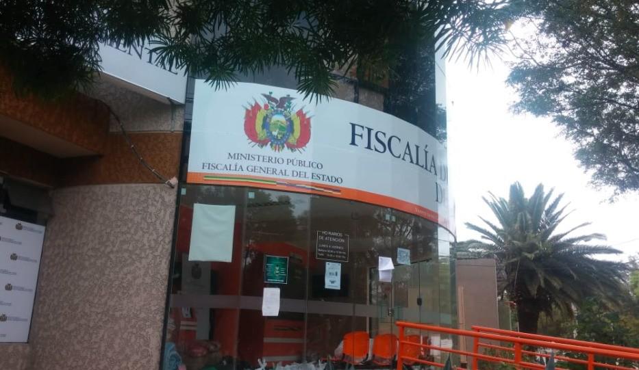 Frontis Fiscalía Departamental de Tarija