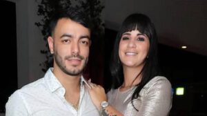 Sebastián Marset junto a su esposa, Gianina García Troche