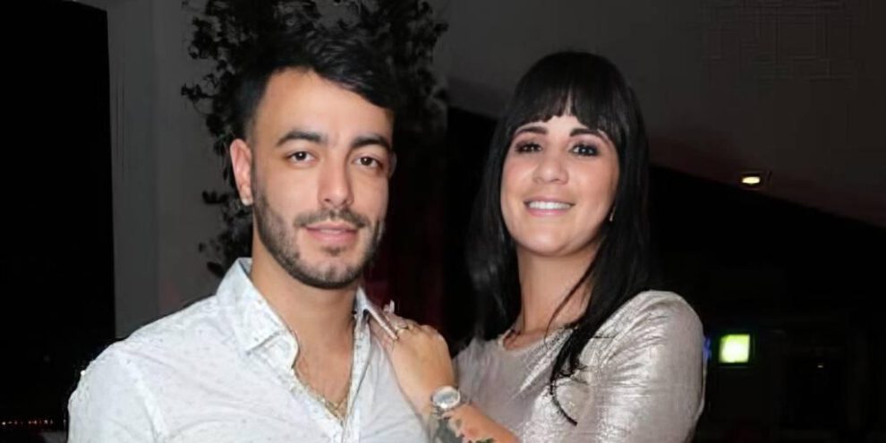 Sebastián Marset junto a su esposa, Gianina García Troche