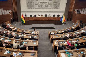Una de las últimas sesiones de la Cámara de Diputados