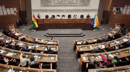 Una de las últimas sesiones de la Cámara de Diputados