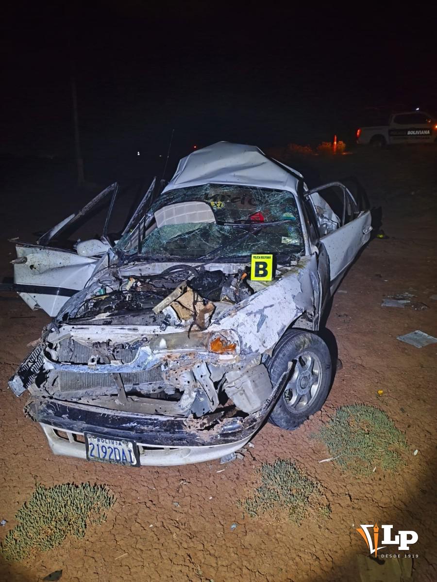 Accidente en la ruta Oruro-Pisiga