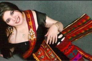 La artista Rossana Marín