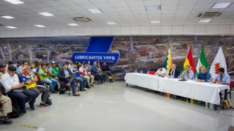 Reunión YPFB, ANH, mototaxistas